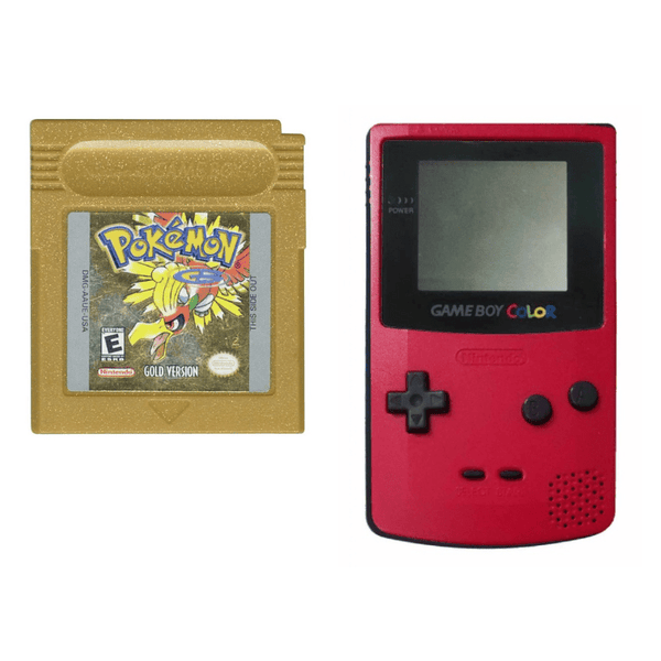 Nintendo Gameboy Color Console: Pokémon Gold (Retro Fam) - Image 2