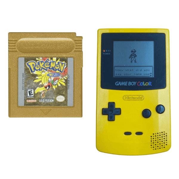 Nintendo Gameboy Color Console: Pokémon Gold (Retro Fam) - Image 3