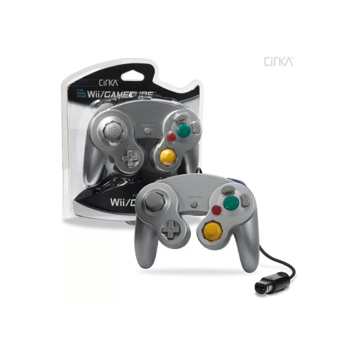 Gamecube / Wii Controller - Silver (Retro Fam)