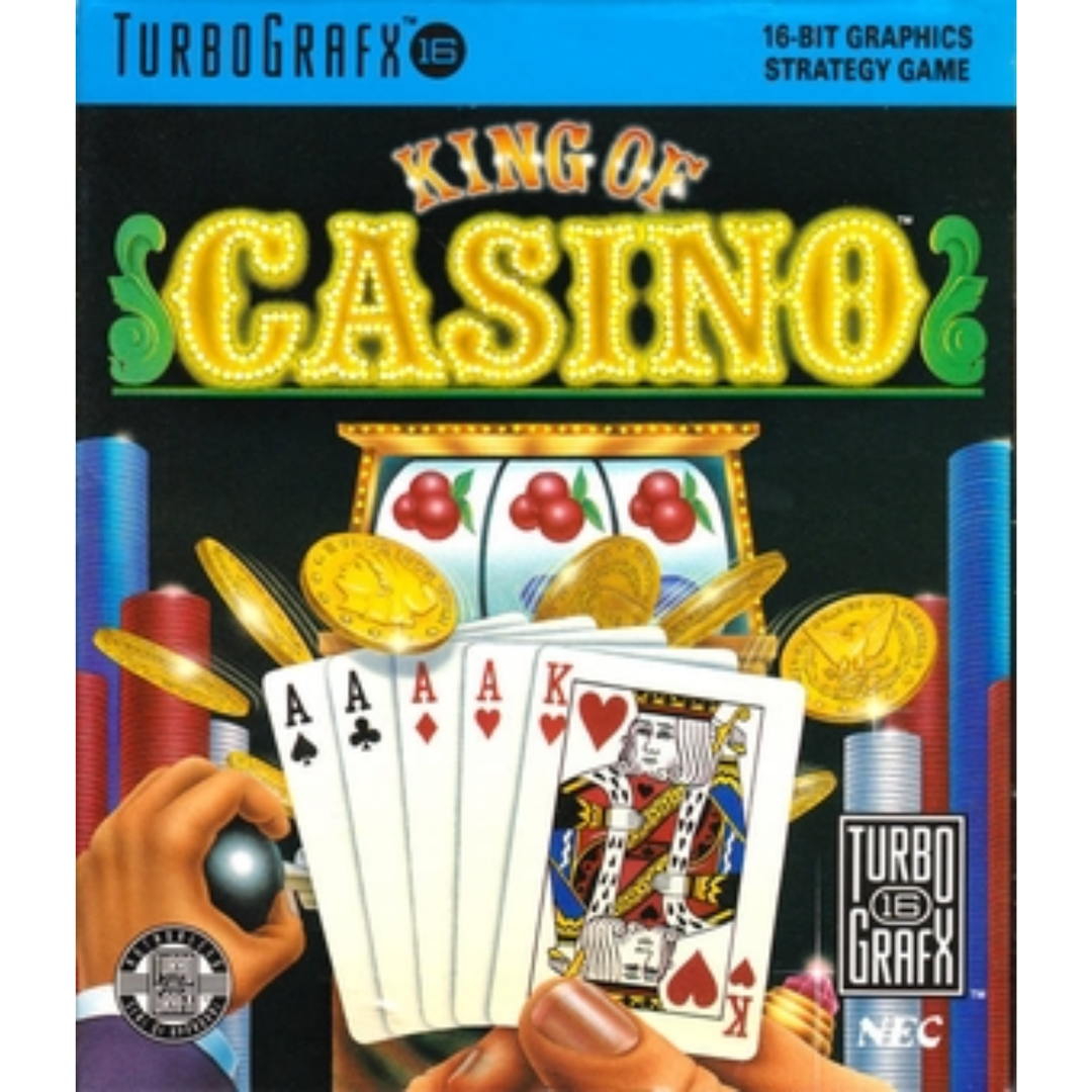 King of Casino - Turbografx 16 Game