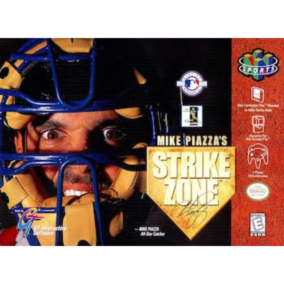 Mike Piazza's Strike Zone - N64 Game