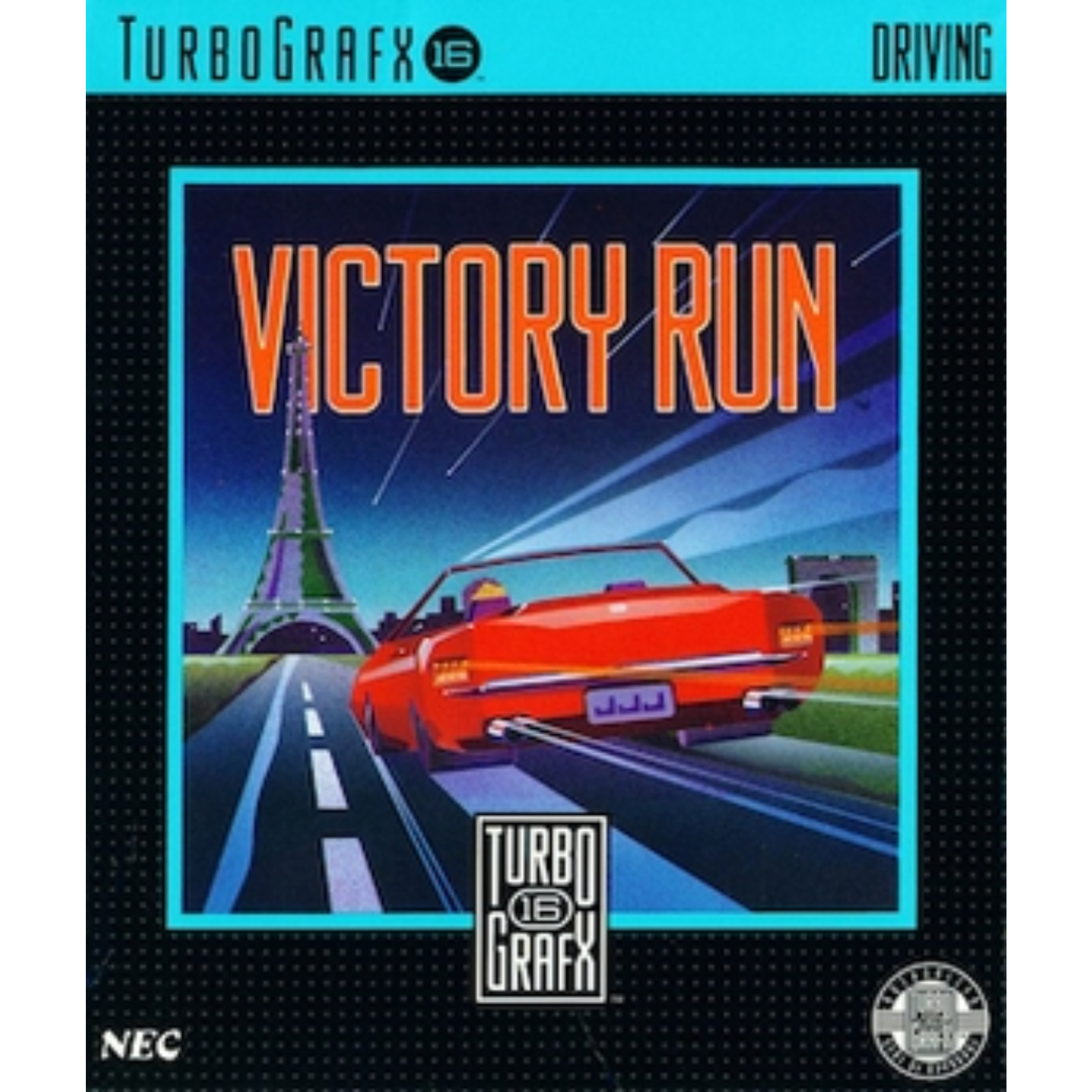 Victory Run - Turbografx 16 Game