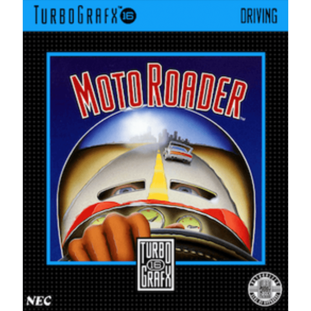 Moto Roader - Turbografx 16 Game