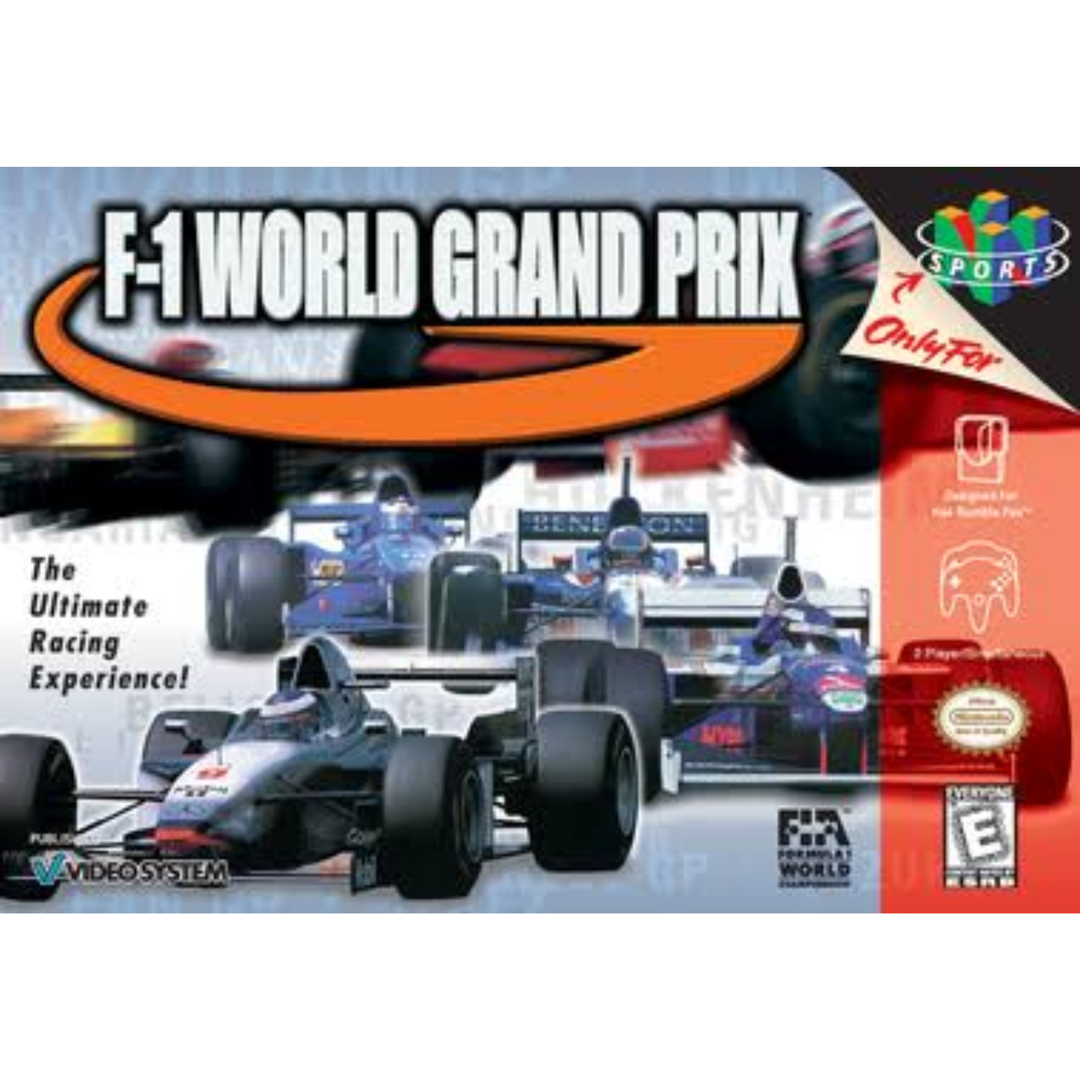 F-1 World Grand Prix - N64 Game