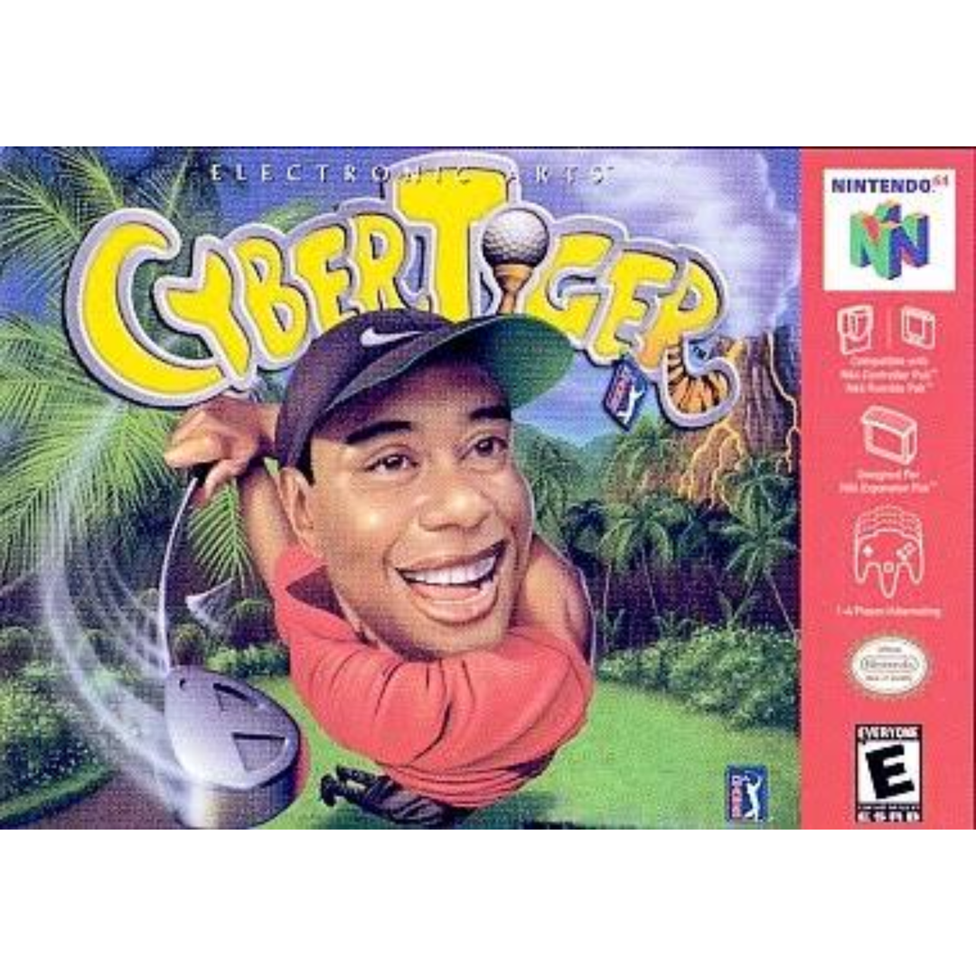 Cyber Tiger - N64 Game