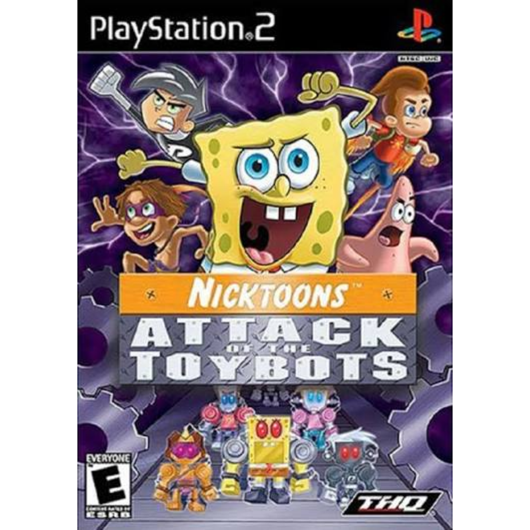 Nicktoons Attack of the Toybots - PS2 Game