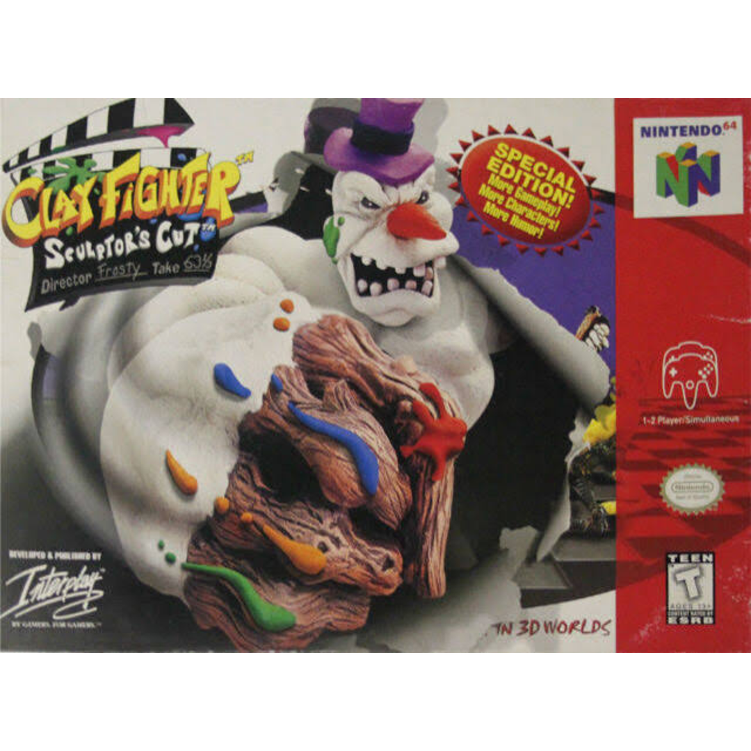 Clay Fighter: Sculptor's Cut - N64 Game