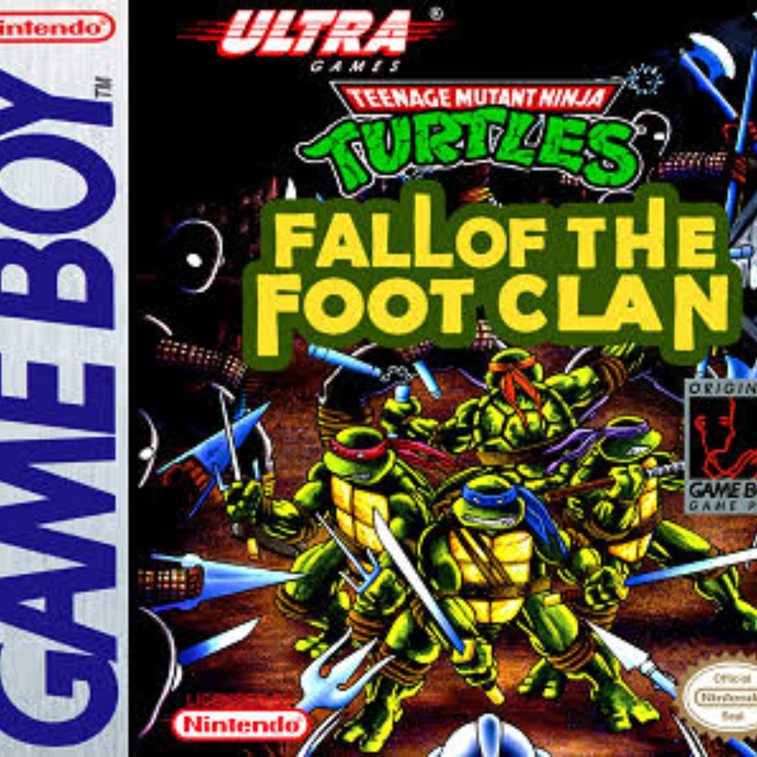 TMNT: Fall of the Foot Clan - Gameboy Game