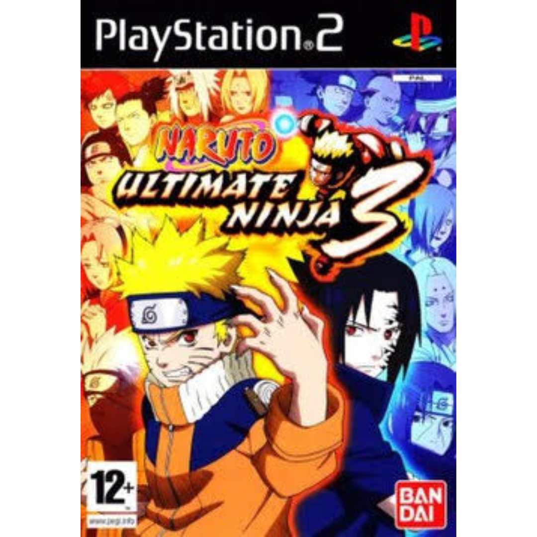 Naruto Ultimate Ninja 3 - PS2 Game