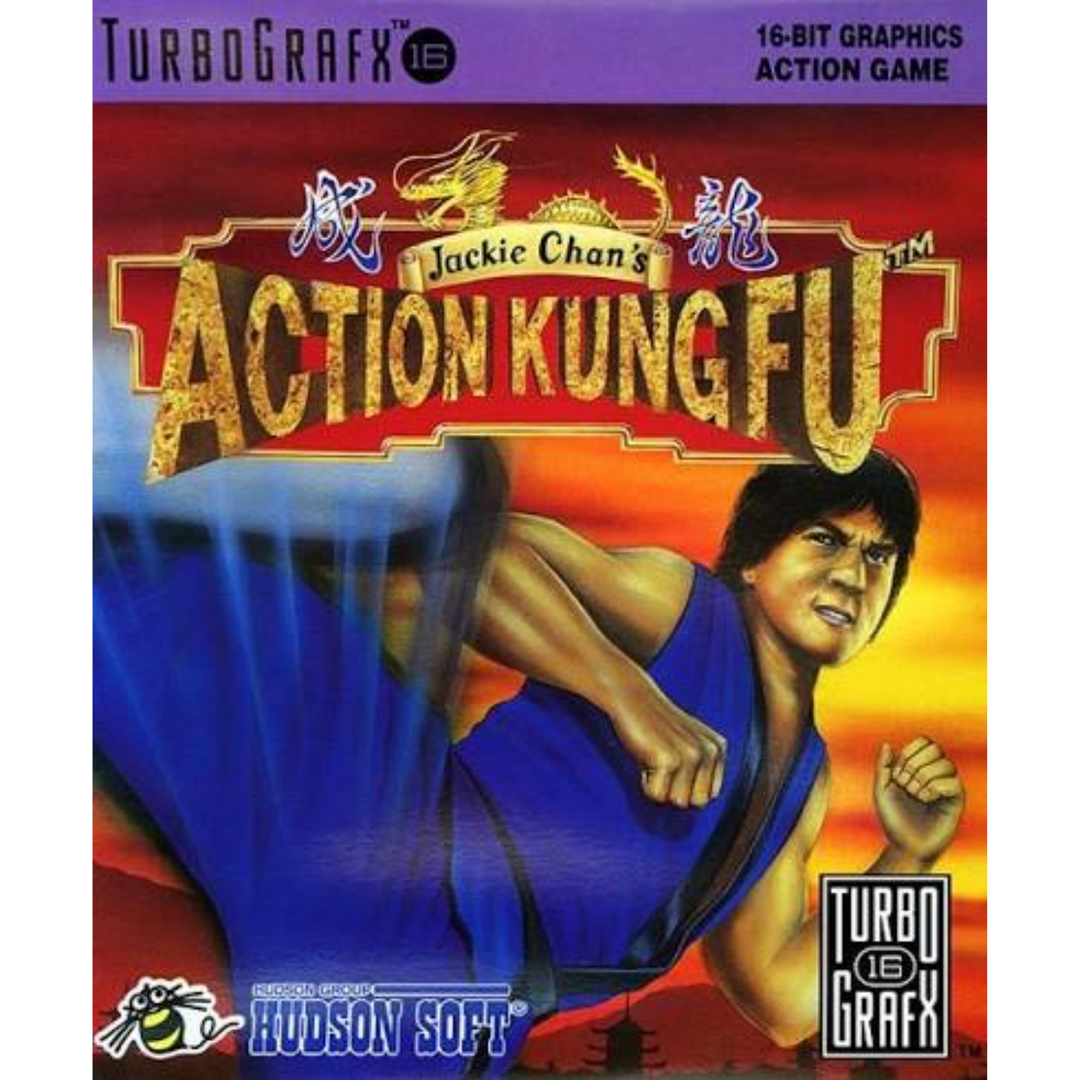 Jackie Chan’s Action Kung Fu - TurboGrafx 16 Game