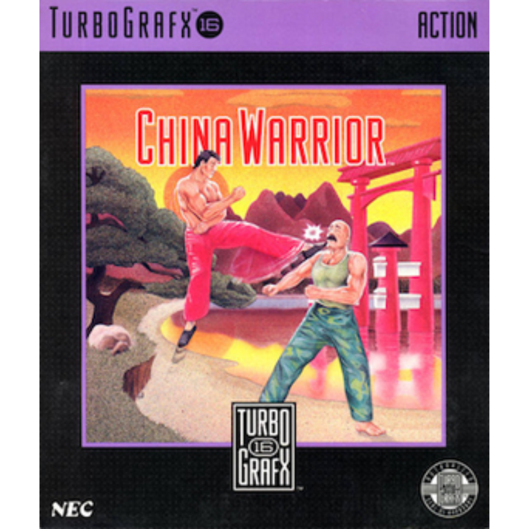 China Warrior - TurboGrafx 16 Game