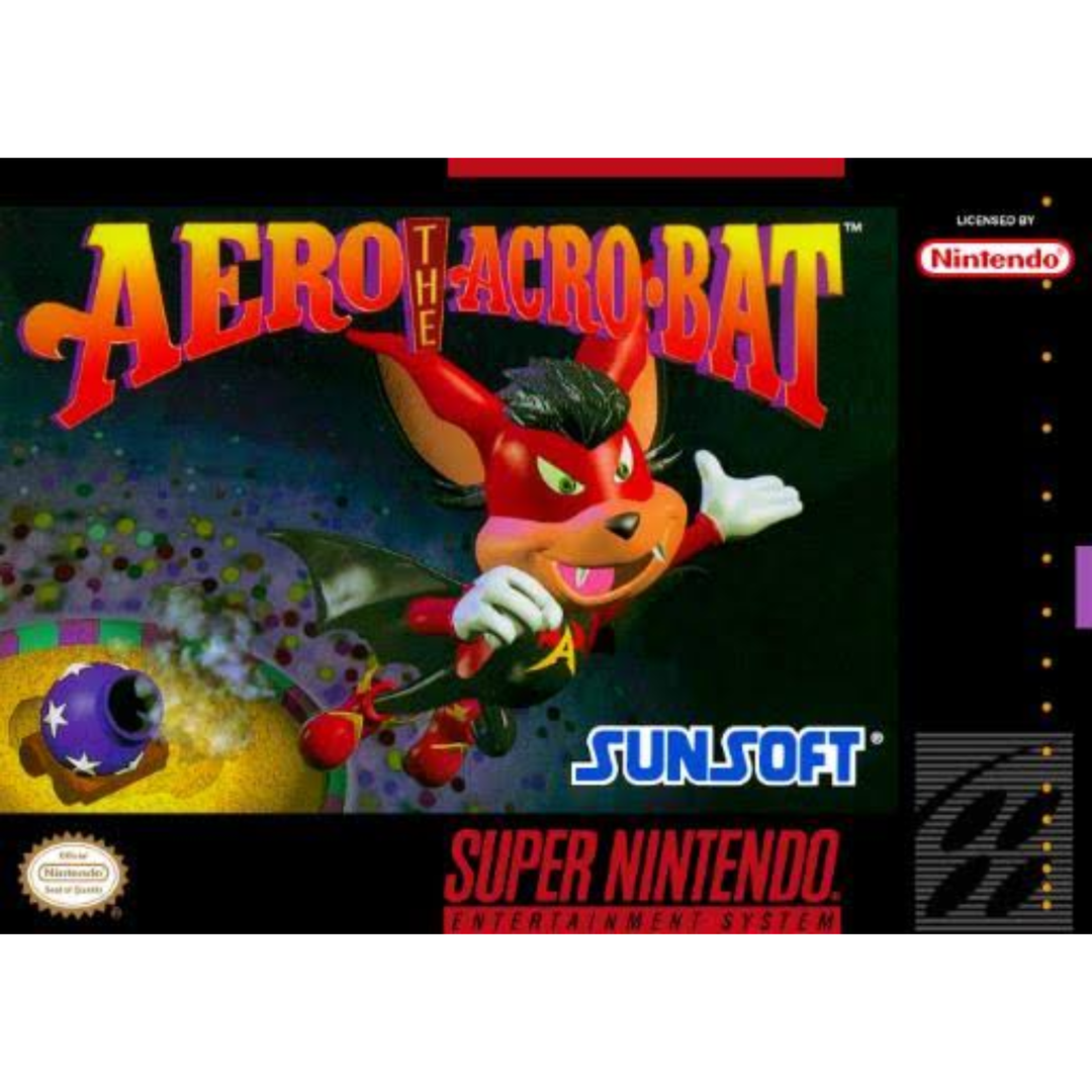 Aero the Acro-Bat - SNES Game