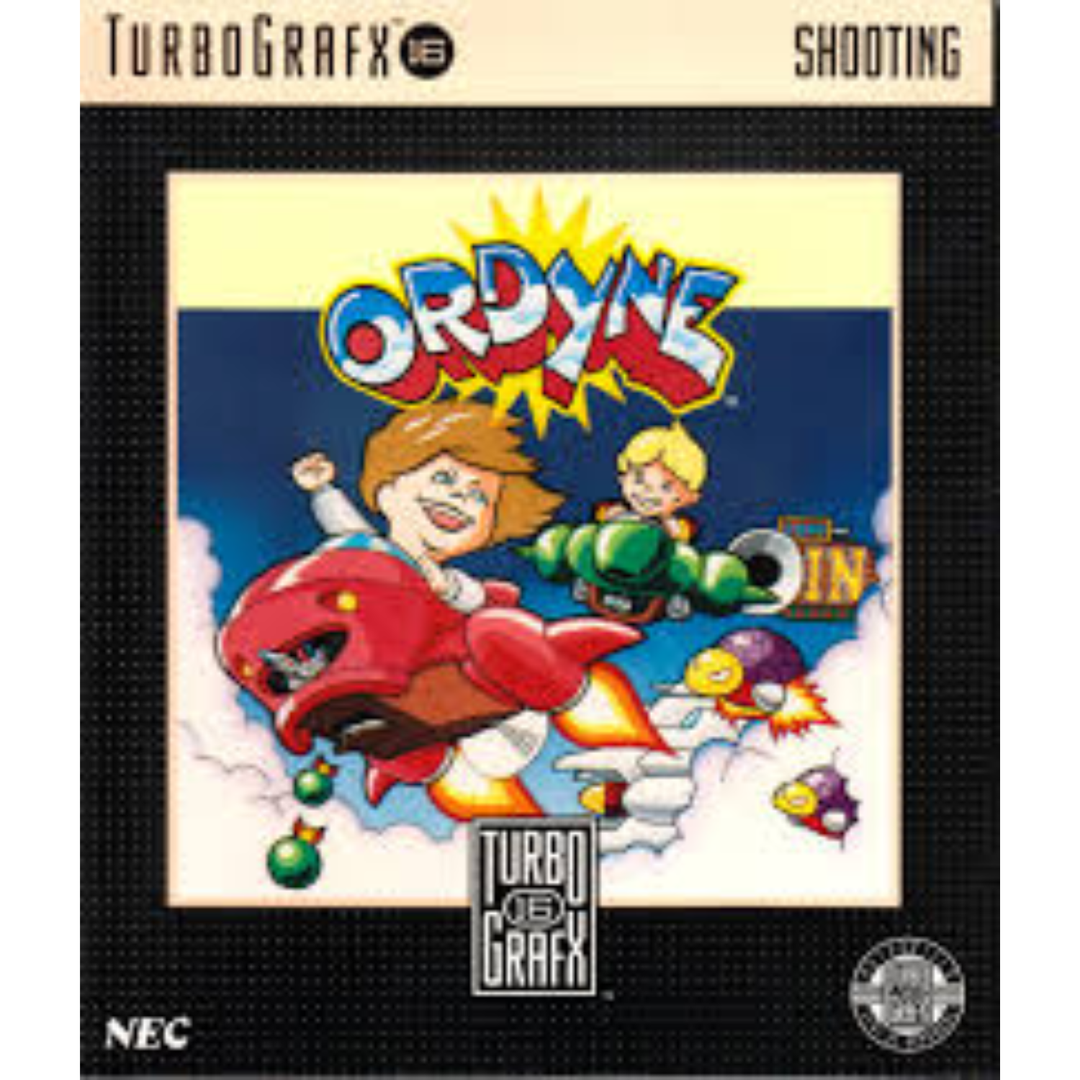 Ordyne - TurboGrafx 16 Game