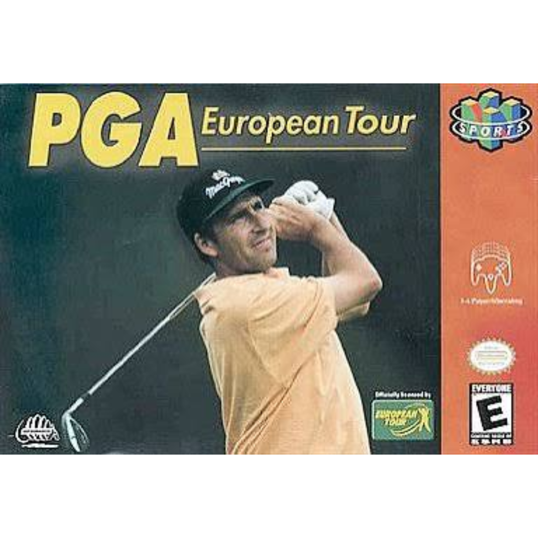 PGA European Tour - N64 Game