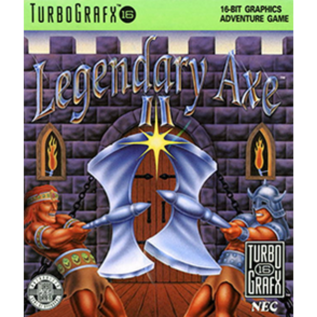 Legendary Axe II - TurboGrafx 16 Game