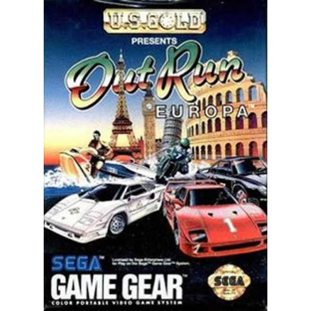 Out Run Europa - Game Gear Game