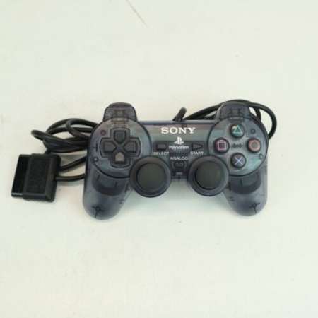 Used Clear Playstation 2 Dualshock 2 Controller (Retro Fam)