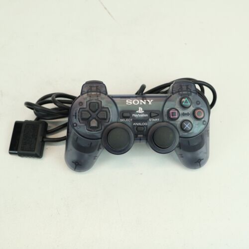 Used Clear Playstation 2 Dualshock 2 Controller (Retro Fam)
