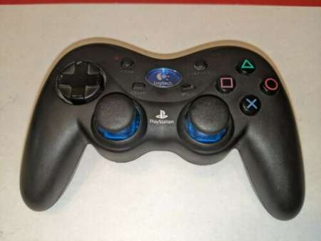 Manette sans fil Logitech Playstation 2 d'occasion (Retro Fam)