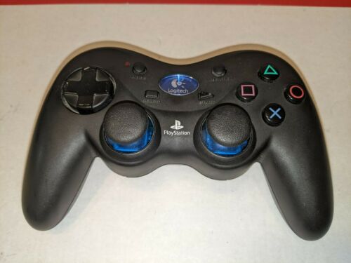 Manette sans fil Logitech Playstation 2 d'occasion (Retro Fam)