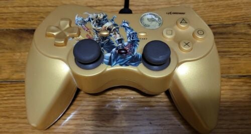 Used Playstation 2 PS2 Mortal Kombat Scorpion Limited Edition Controller (Retro Fam) - Image 2