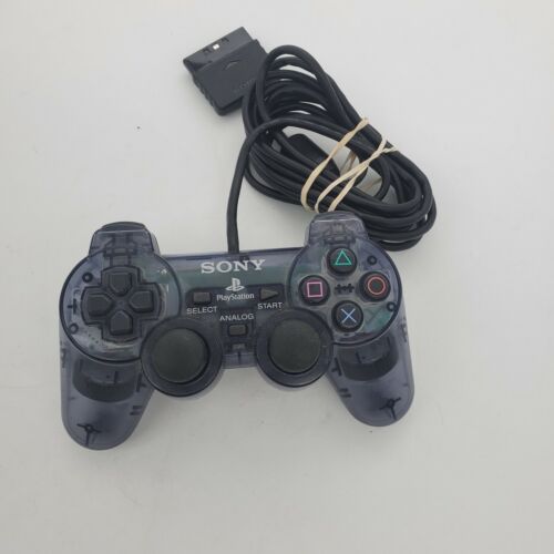 Used Smoke Playstation 2 Dualshock 2 Controller (Retro Fam)
