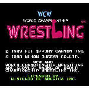 World Championship Wrestling - NES Game | Retrolio Games