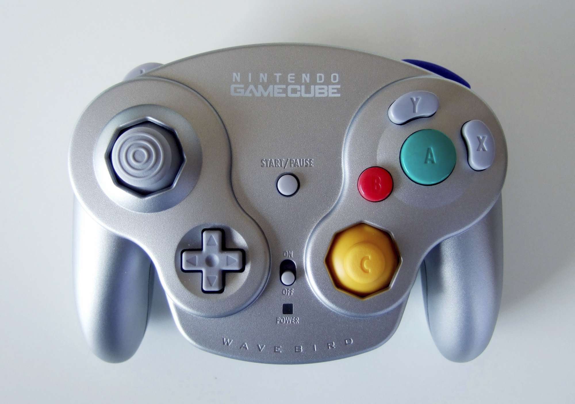 Wavebird Shell Wavebird Wireless Controller (Platinum) (Retro Fam) - RetroFam