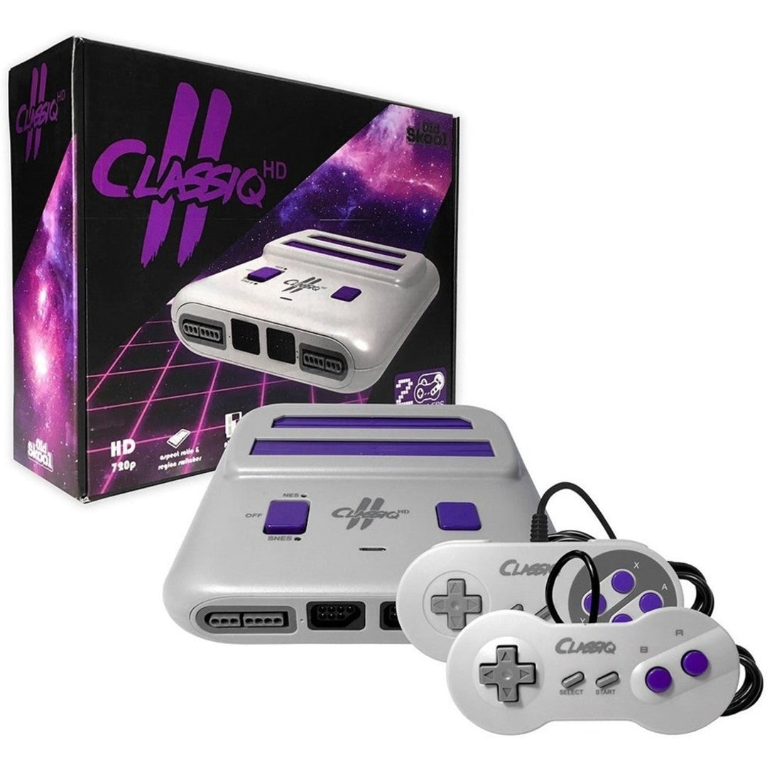 Classiq 2 HD Console (Grey/Purple)