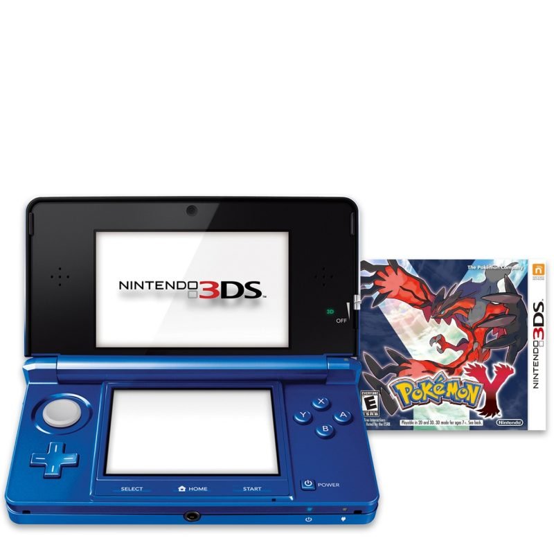 Nintendo 3DS Console: Pokemon Y - Blue (Retro Fam)