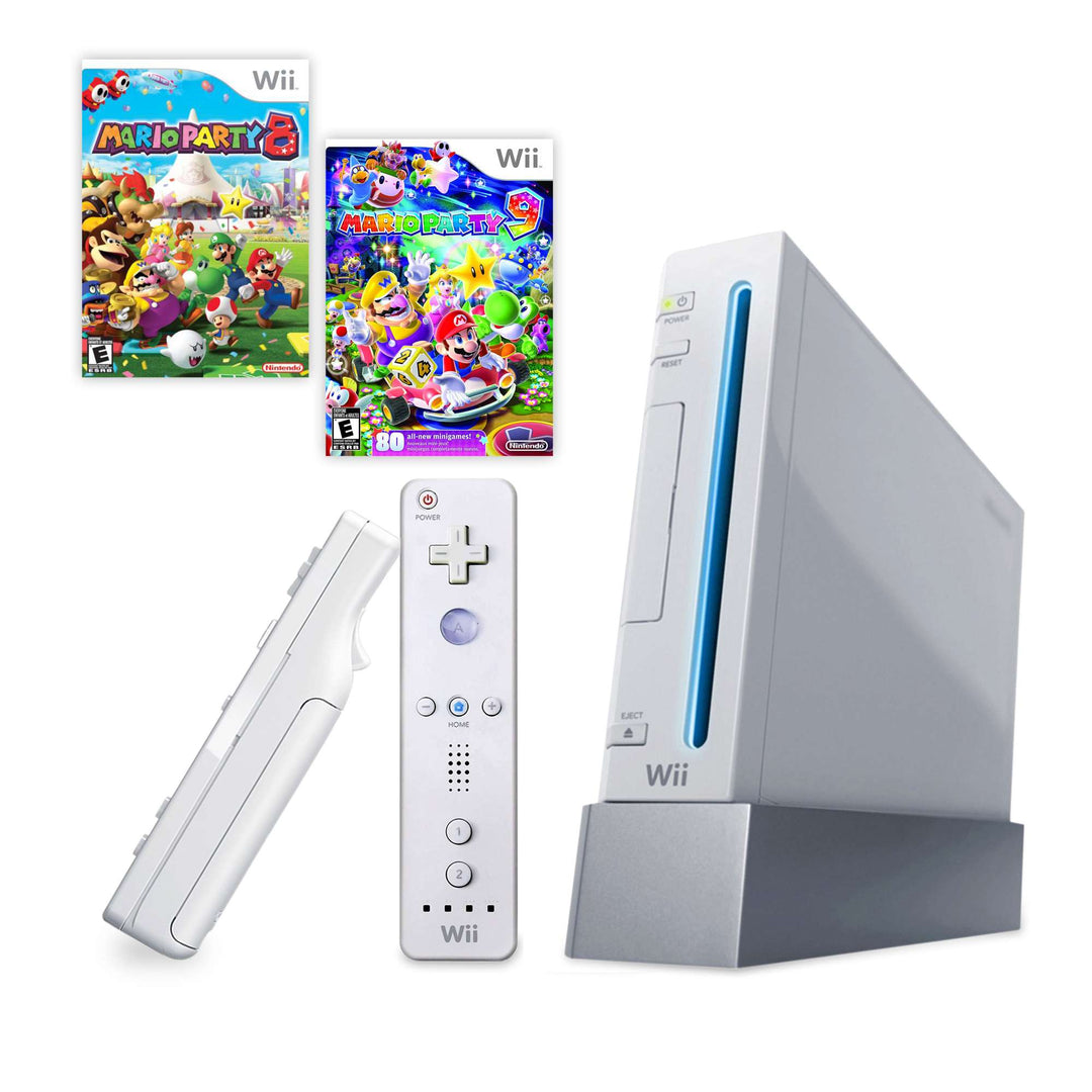 Wii Console: Mario Party 8 & 9