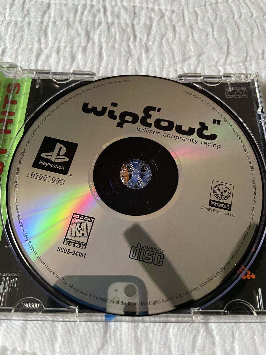 WipeOut - PS1 Game