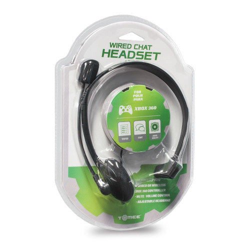 Xbox 360 Headset Black (Retro Fam)