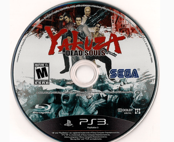 Yakuza Dead Souls - PS3 Game (Retro Fam)