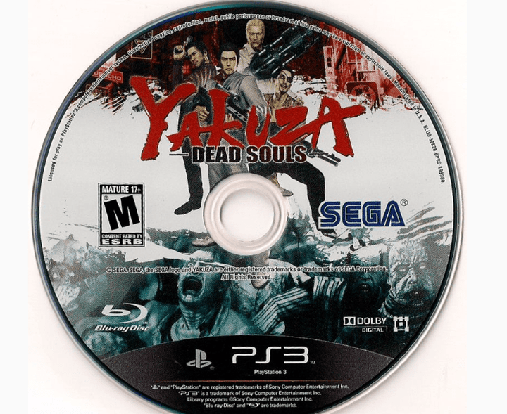 Yakuza Dead Souls - PS3 Game (Retro Fam)