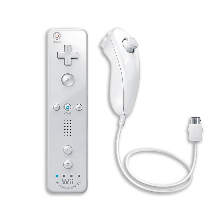 Wii Motion Plus Remote + Nunchuck Controller (OEM)