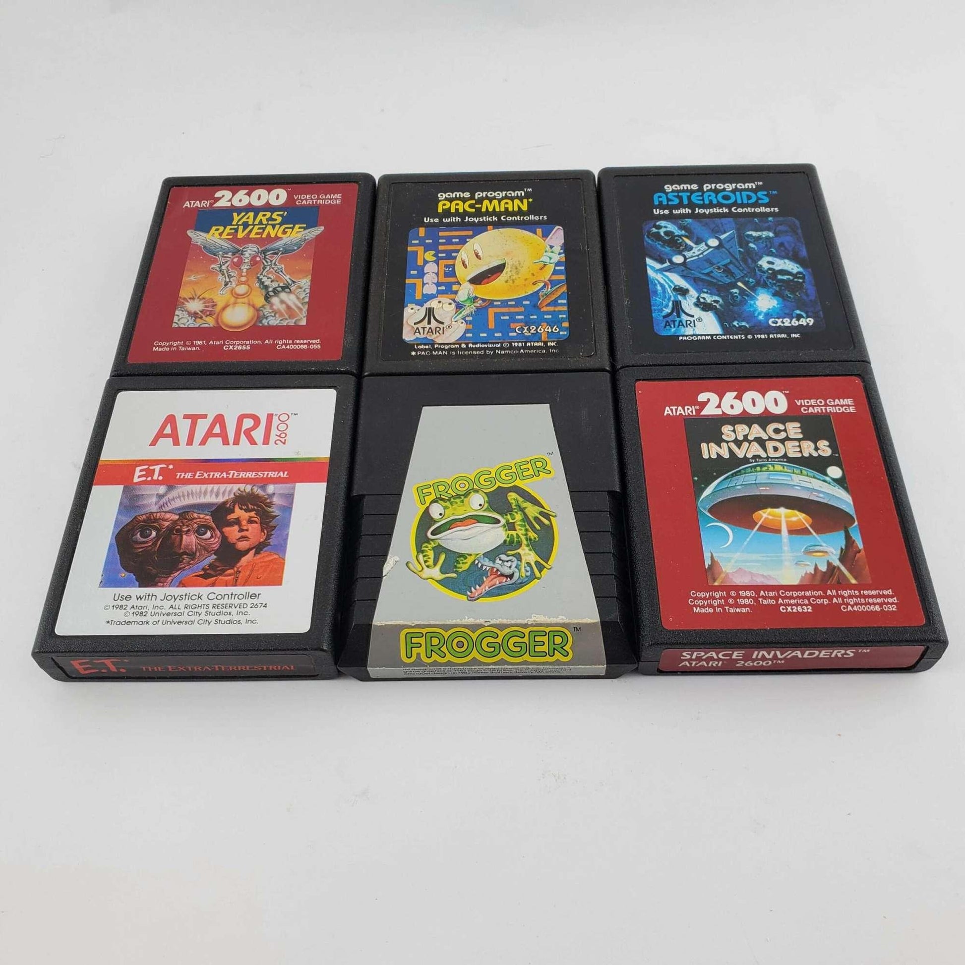 Atari 2600 Console Bundle with Pac - Man & Frogger - Retro Fam