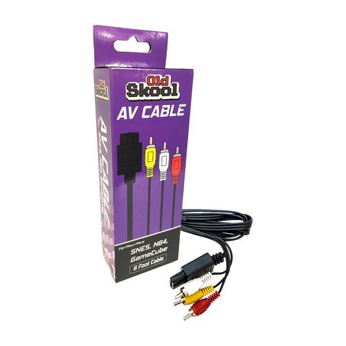 Câble AV GameCube / N64 / SNES - Old Skool (Retro Fam) - Image 2