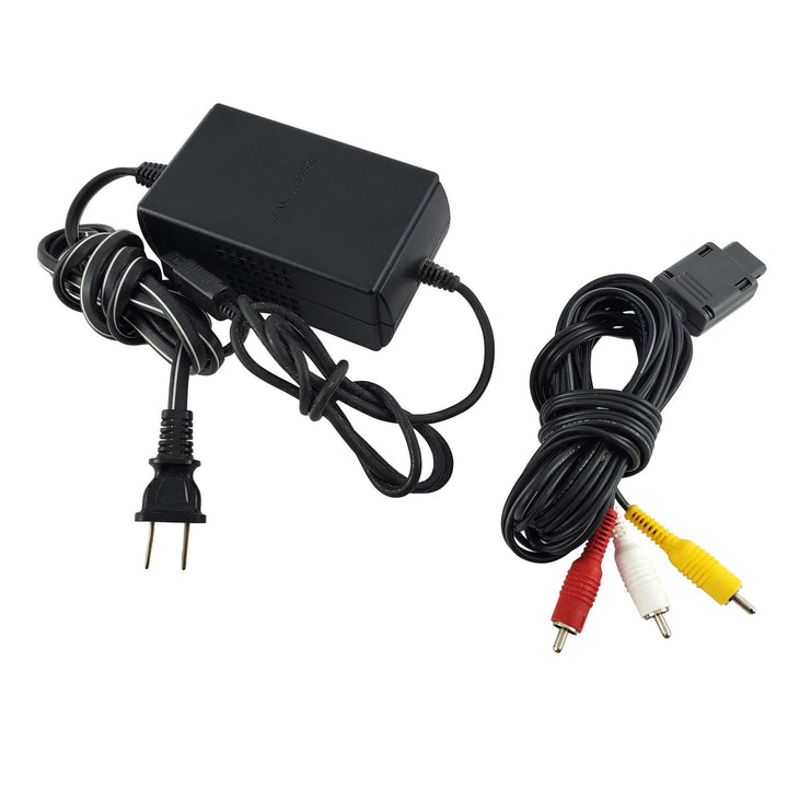 Nintendo Gamecube Console: Super Smash Bros Melee & Mario Kart Double Dash (Retro Fam)