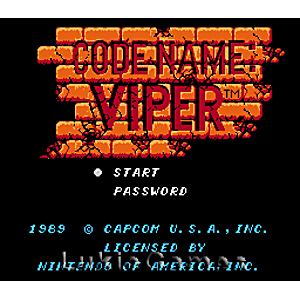 Codename Viper - NES Game | Retrolio Games