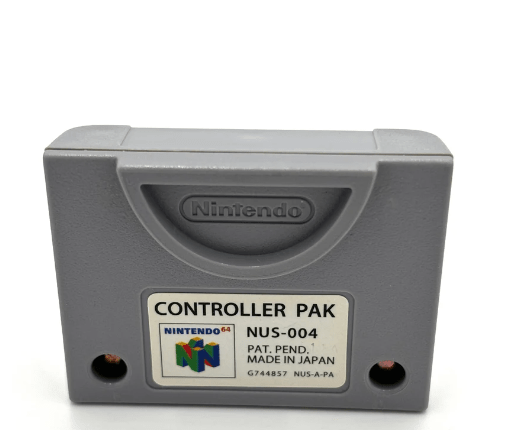 Nintendo 64 N64 Memory Card Controller Pak Official OEM (Retro Fam)