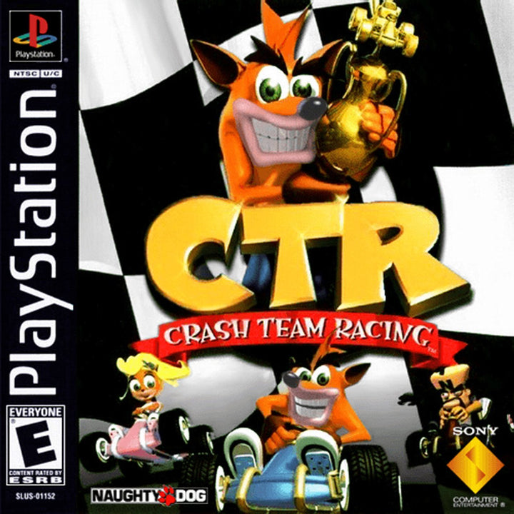 Crash Team Racing CTR - PS1 Game