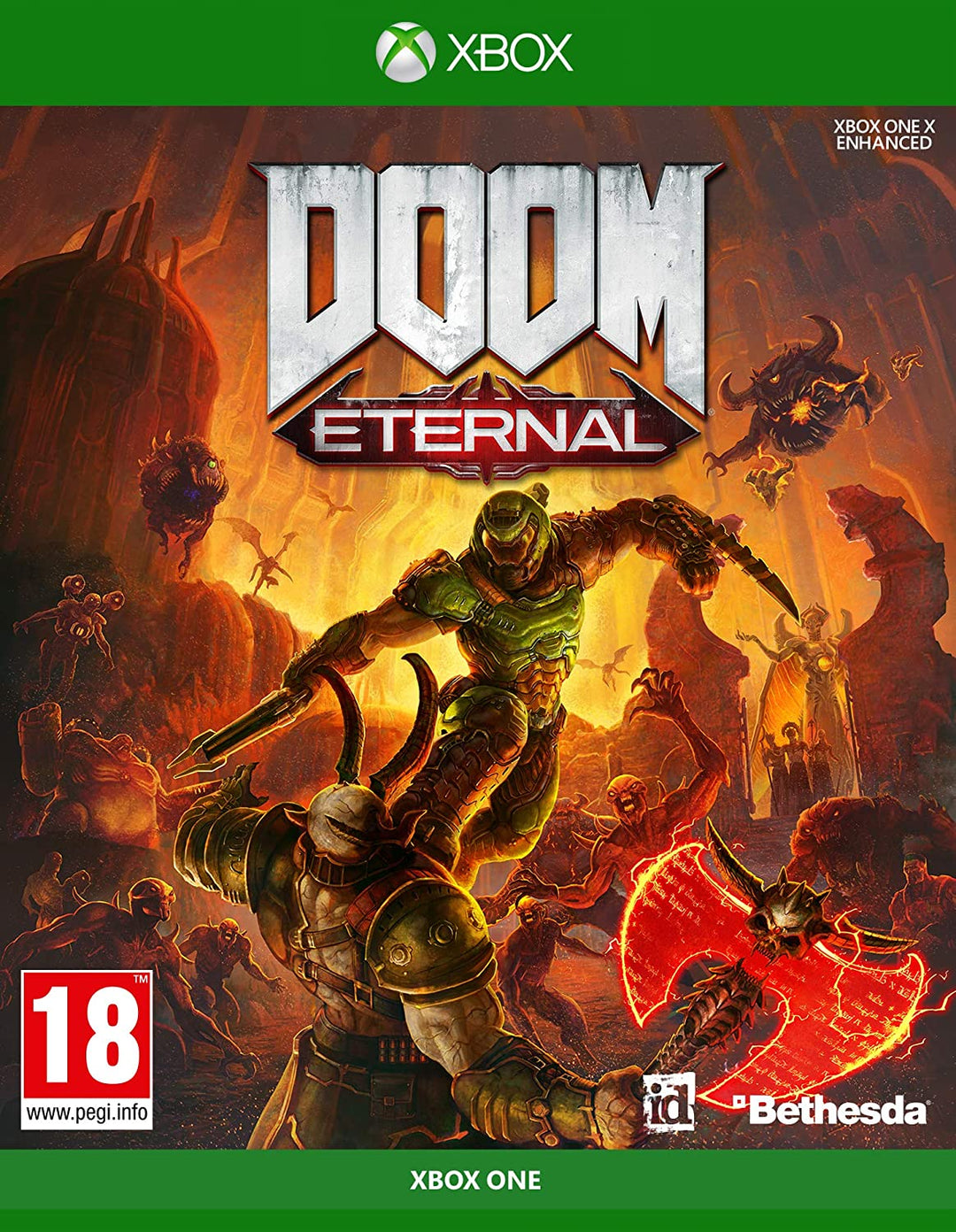 Doom Eternal – Xbox One Game Complete in Box (Retro Fam)