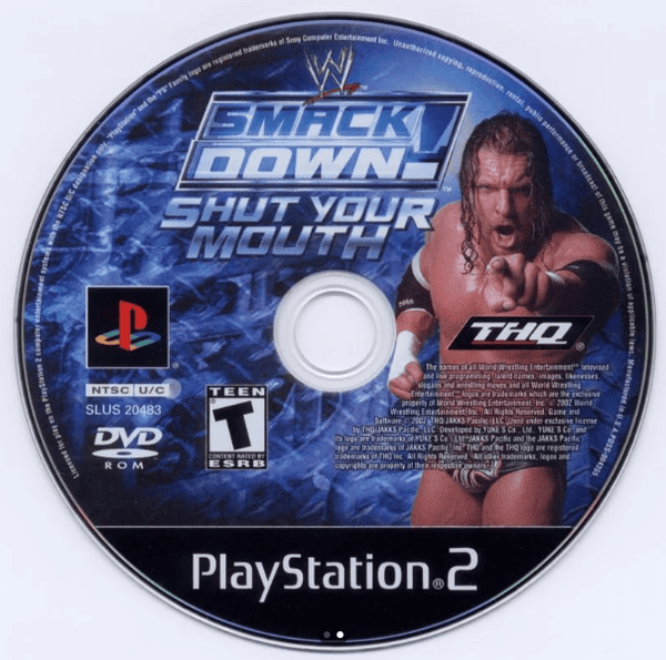 WWE smackdown Shut Your Mouth - PS2 Game - Image 2