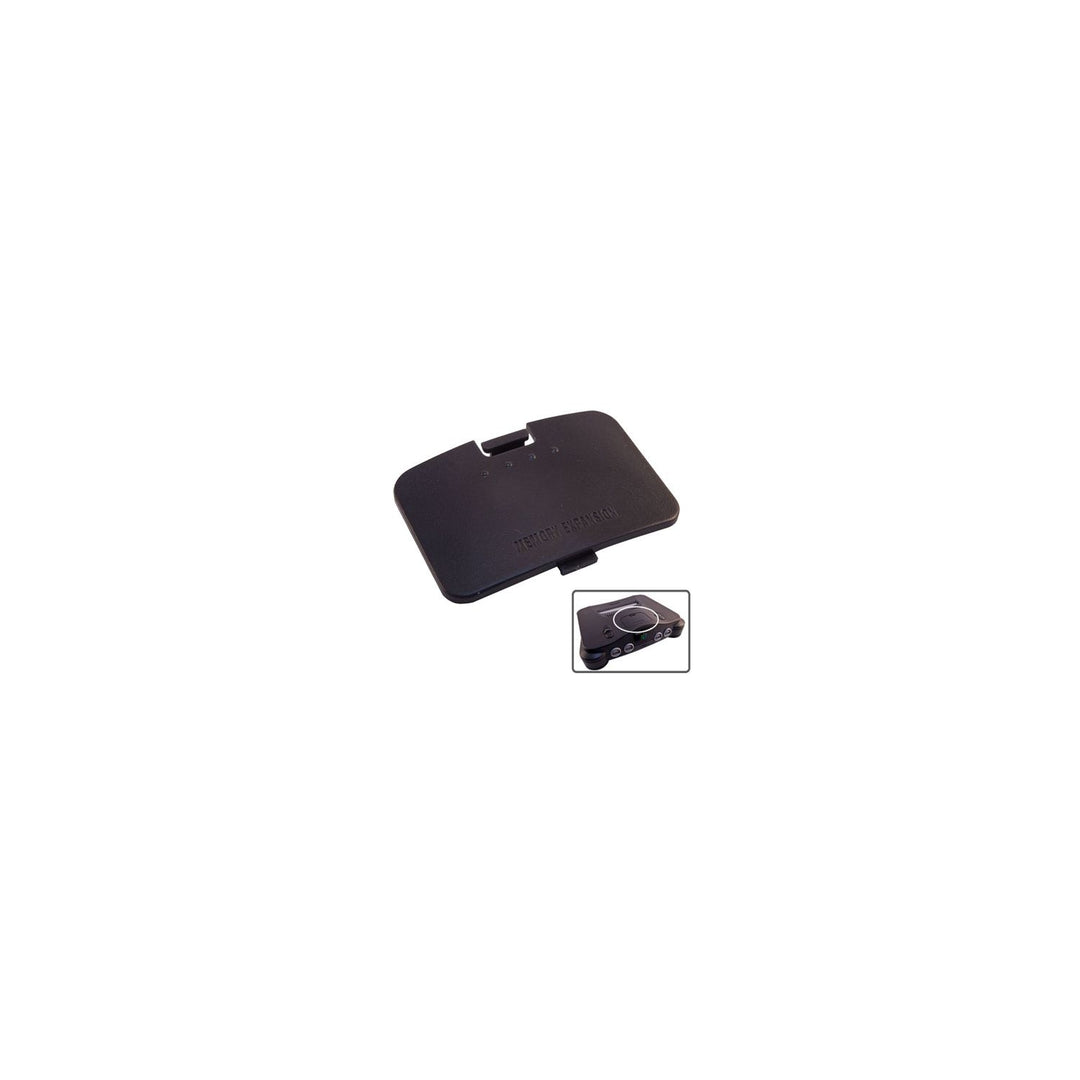 Memory Door Cover for N64 - Black (Retro Fam)