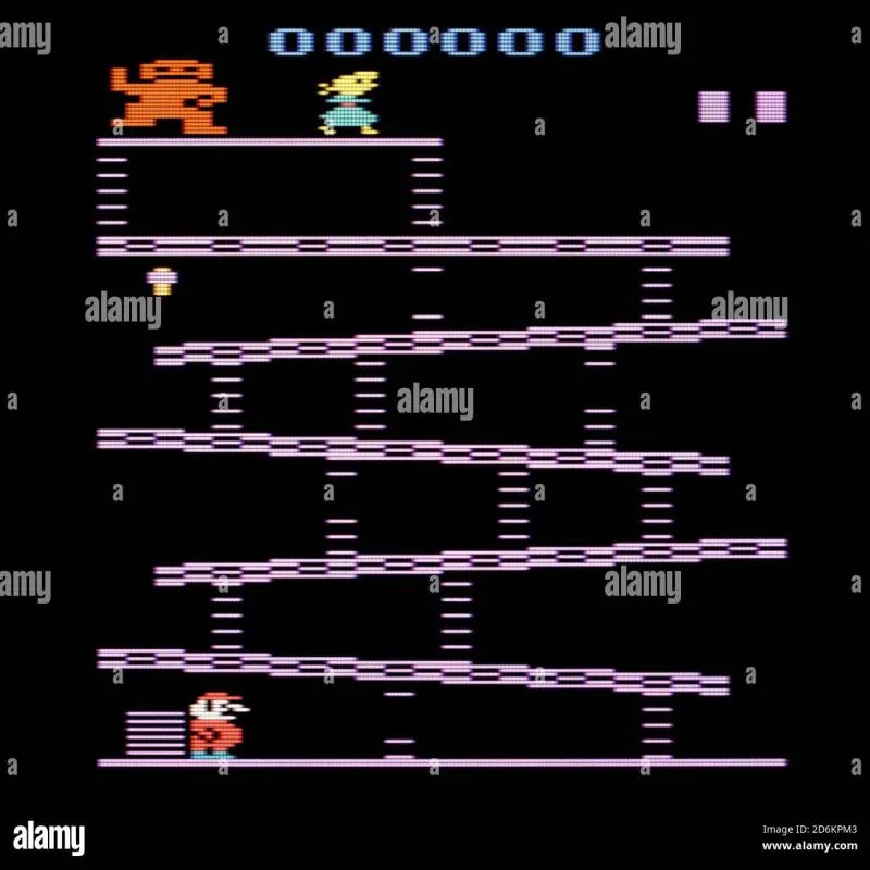DONKEY KONG – Atari 2600 Game