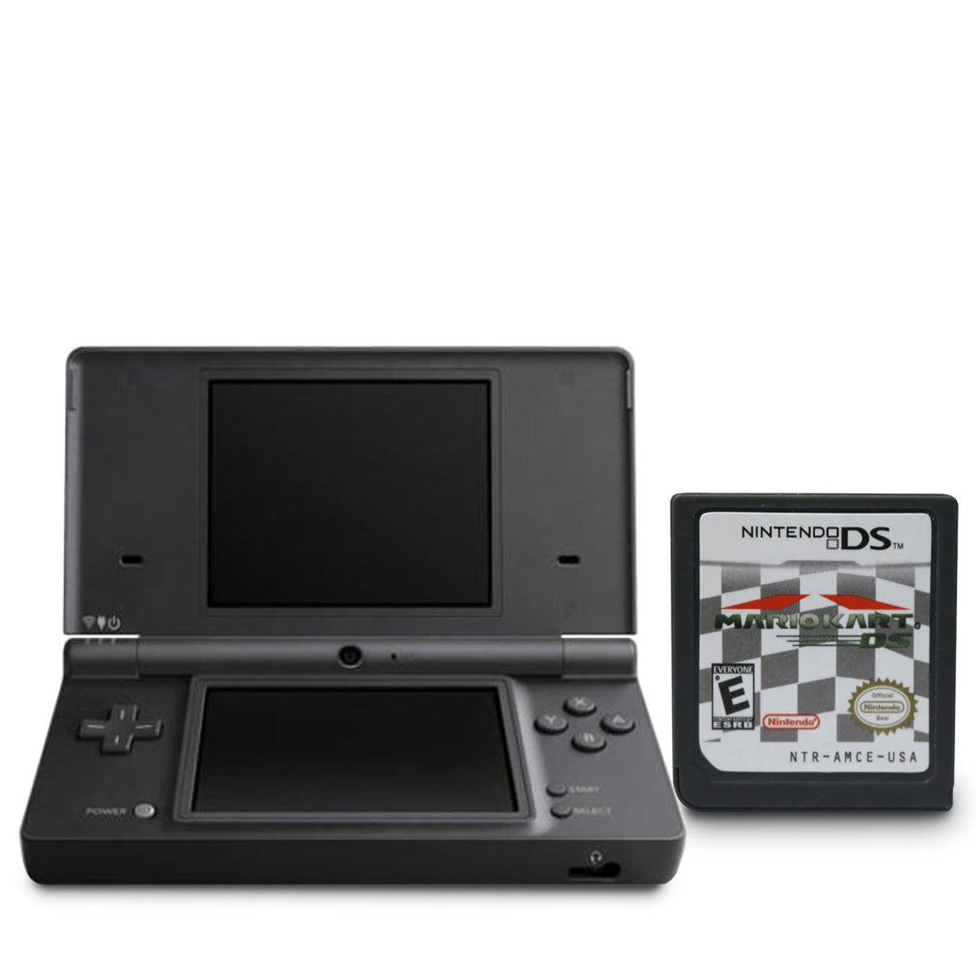 Consola Nintendo DS Lite: Mario Kart - Negro (Retro Fam)