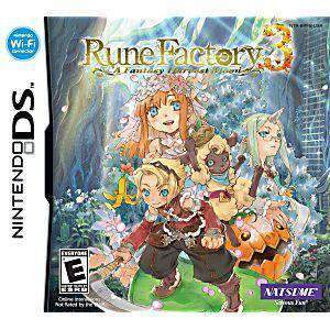Rune Factory 3: A Fantasy Harvest Moon - DS Game