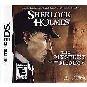 Sherlock Holmes: The Mystery of the Mummy DS Game - DS Game | Retrolio Games