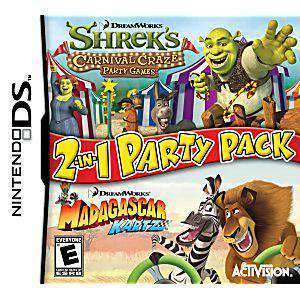 Shreks Carnival Craze & Madagascar Kartz Dual Pack - DS Game | Retrolio Games